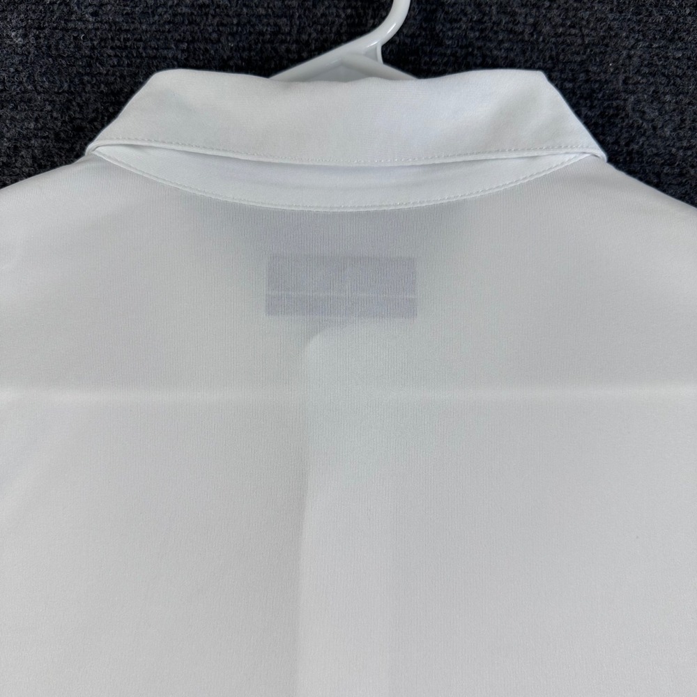 Callaway Mens Opti-Dri Golf Polo Shirt White Green Digital Graphic Large L - Picture 10 of 13
